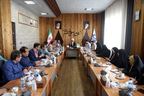 تصاوی/ نشست خبری ریاست دانشگاه قم