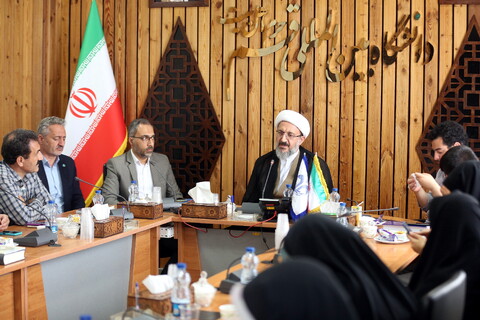 تصاوی/ نشست خبری ریاست دانشگاه قم