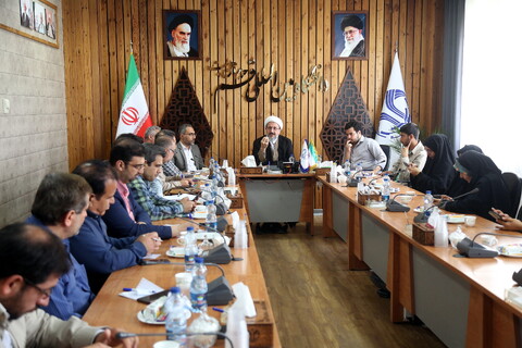 تصاوی/ نشست خبری ریاست دانشگاه قم