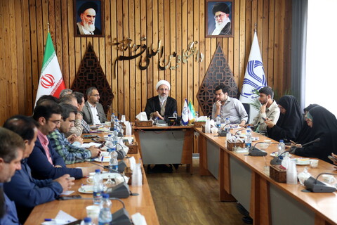 تصاوی/ نشست خبری ریاست دانشگاه قم