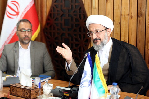 تصاوی/ نشست خبری ریاست دانشگاه قم