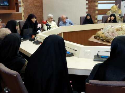 تصاویر/ نشست خبری «کاروان حجاب آرمان روح الله و وفاق خمینی(ره)»