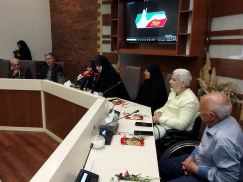 تصاویر/ نشست خبری «کاروان حجاب آرمان روح الله و وفاق خمینی(ره)»