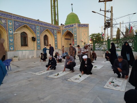 مراسم بزرگداشت شهدای خدمت