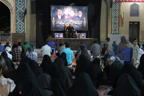 مراسم بزرگداشت شهدای خدمت