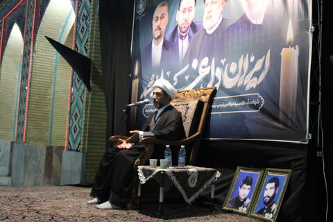 مراسم بزرگداشت شهدای خدمت