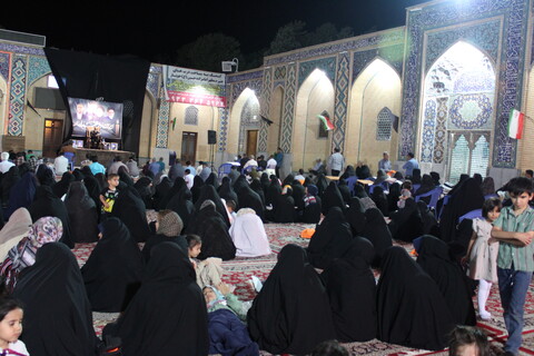 مراسم بزرگداشت شهدای خدمت