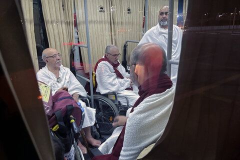 تصاویر/ کاروان ویژه جانبازان عازم بیت‌الله الحرام