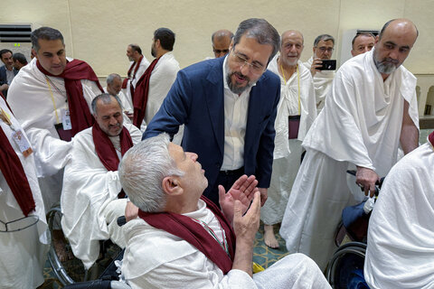 تصاویر/ کاروان ویژه جانبازان عازم بیت‌الله الحرام