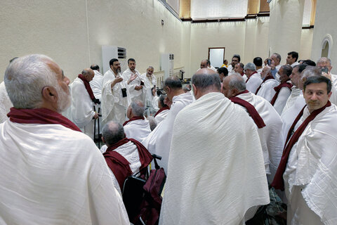 تصاویر/ کاروان ویژه جانبازان عازم بیت‌الله الحرام