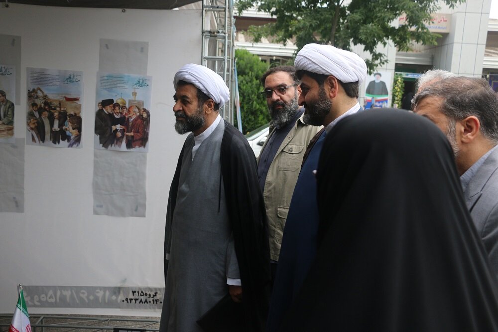 تصاویر/ نمایشگاه شهید رئیسی در استان مازندران