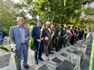 مراسم گرامی‌داشت سالروز آزادسازی خرمشهر در همدان برگزار شد+تصاویر