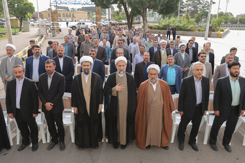 تصاویر / گرامیداشت سوم خرداد در جمع شورای عالی قضائی استان قزوین