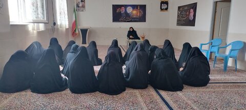 مراسم شهدای خدمت در مدرسه علمیه شهداد