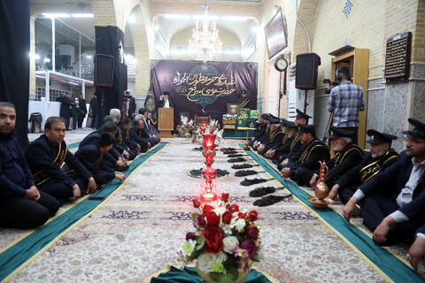 آیین غبارروبی حرم امام زاده موسی مبرقع(ع)