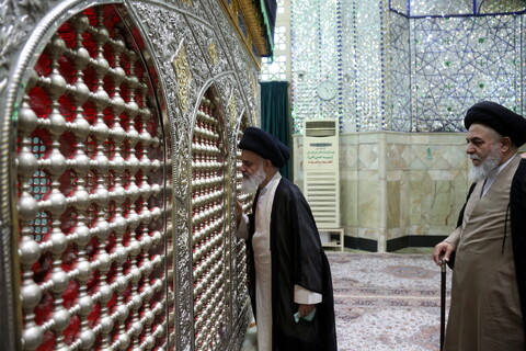 آیین غبارروبی حرم امام زاده موسی مبرقع(ع)