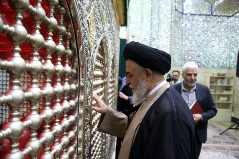 آیین غبارروبی حرم امام زاده موسی مبرقع(ع)