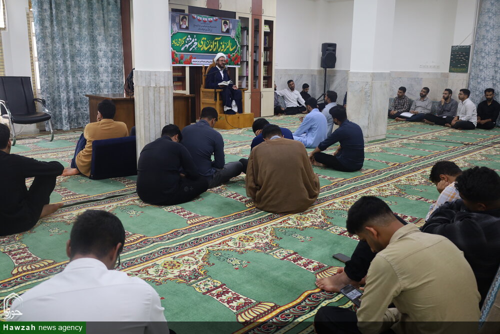 تصاویر/ مراسم سالروز فتح خرمشهر در مدرسه علمیه النبی (ص) بندرعباس