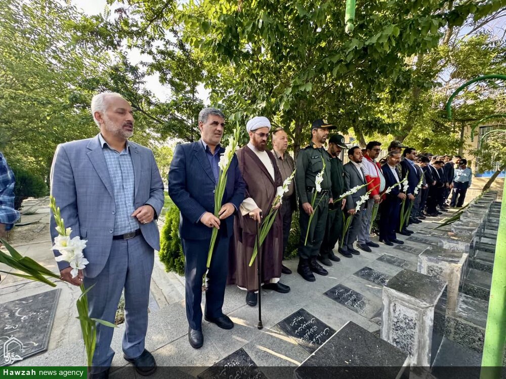 مراسم گرامی‌داشت سالروز آزادسازی خرمشهر در همدان برگزار شد+تصاویر