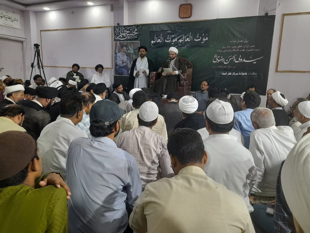 ولایت و مرجعیت وہ الٰہی نظام ہیں جن کی طاقت و قوت کے باعث ایوان جبت و طاغوت لرزہ براندام ہیں: مولانا علی حیدر عابدی