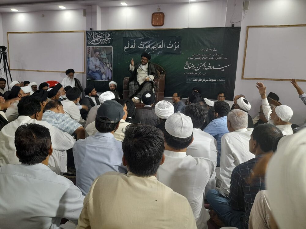 ولایت و مرجعیت وہ الٰہی نظام ہیں جن کی طاقت و قوت کے باعث ایوان جبت و طاغوت لرزہ براندام ہیں: مولانا علی حیدر عابدی