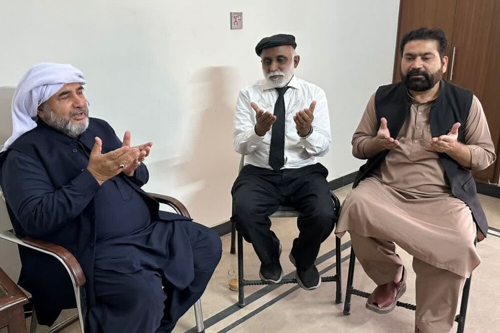 علامہ عارف واحدی کی مرکزی ڈپٹی سیکریٹری جنرل اور قائد محترم کے لیگل ایڈوائزر سے ملاقات اور عیادت