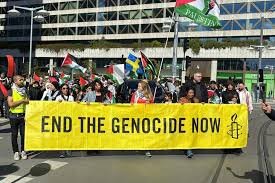 Thousands of people in Sweden, France, Germany protest Israel's aid blockade, attacks on Gaza