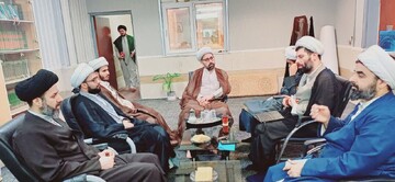 بازدید معاون پژوهش حوزه علمیه خوزستان از مدرسه علمیه امیرالمؤمنین علی(ع) کارون