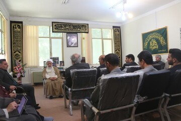 تصاویر/ دیدار هیات ورزش های همگانی ایلام با حجت‌الاسلام والمسلمین مرادبیگی