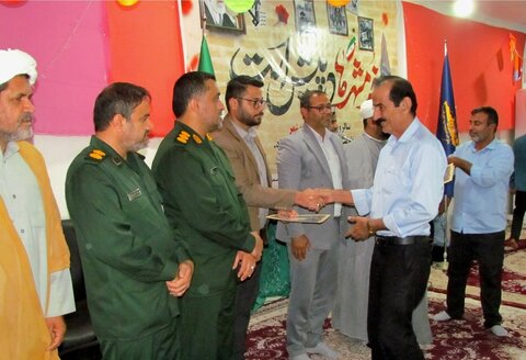 تصاویر/ تجلیل از رزمندگان عملیات بیت‌المقدس در بردستان