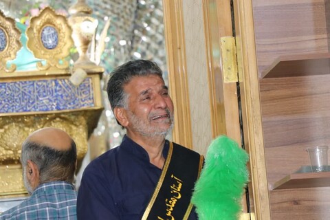 تصاویر / گرامیداشت شهدایِ خدمت در جوار آستان مقدس امامزاده سیدعلی عليه‌السلام