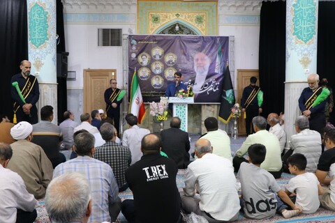 تصاویر / گرامیداشت شهدایِ خدمت در جوار آستان مقدس امامزاده سیدعلی عليه‌السلام