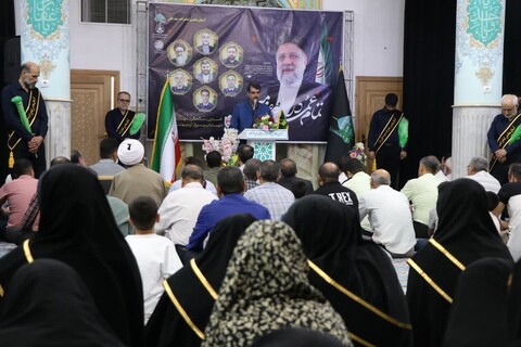 تصاویر / گرامیداشت شهدایِ خدمت در جوار آستان مقدس امامزاده سیدعلی عليه‌السلام