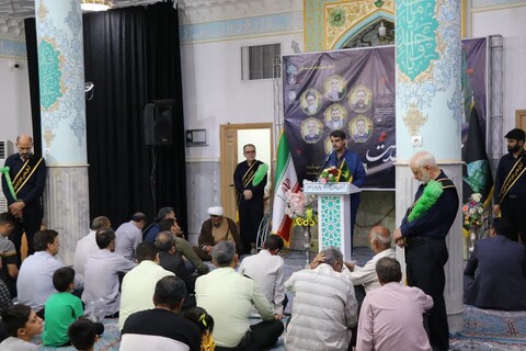 تصاویر / گرامیداشت شهدایِ خدمت در جوار آستان مقدس امامزاده سیدعلی عليه‌السلام