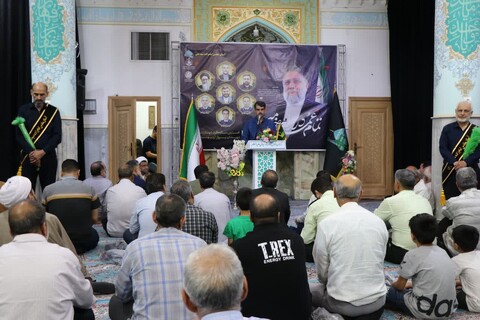 تصاویر / گرامیداشت شهدایِ خدمت در جوار آستان مقدس امامزاده سیدعلی عليه‌السلام