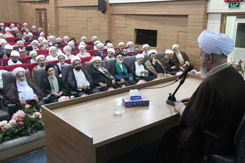 تصاویر / مراسم گرامیداشت سوم خردادماه، با حضور روحانیون رزمنده استان قزوین