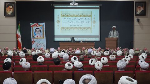 تصاویر / مراسم گرامیداشت سوم خردادماه، با حضور روحانیون رزمنده استان قزوین