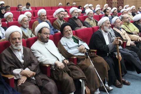 تصاویر / مراسم گرامیداشت سوم خردادماه، با حضور روحانیون رزمنده استان قزوین