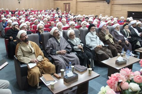 تصاویر / مراسم گرامیداشت سوم خردادماه، با حضور روحانیون رزمنده استان قزوین