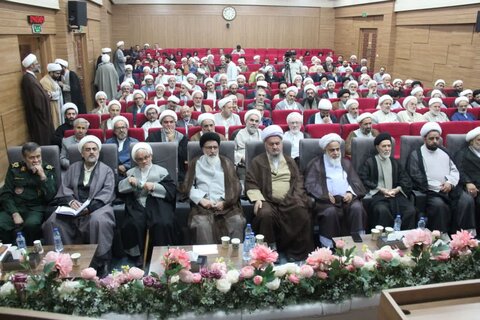 تصاویر / مراسم گرامیداشت سوم خردادماه، با حضور روحانیون رزمنده استان قزوین