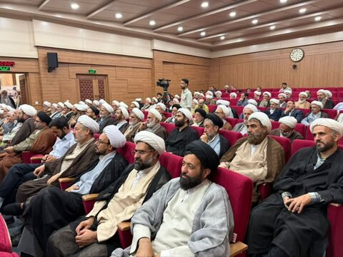 تصاویر / مراسم گرامیداشت سوم خردادماه، با حضور روحانیون رزمنده استان قزوین