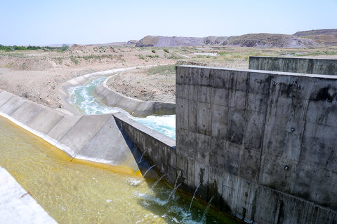 تصاویر / بازدید امام جمعه قزوین از سد نهب