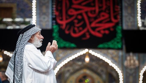 لافتات الحداد تعم أرجاء العتبة الحسينية إحياءً لذكرى استشهاد الإمام الجواد (عليه السلام)