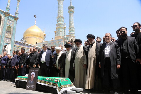 تصاویر/ مراسم تشییع و خاکسپاری حجت الاسلام والمسلمین عبدالرحمان یوسف پور