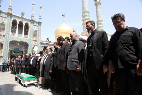 تصاویر/ مراسم تشییع و خاکسپاری حجت الاسلام والمسلمین عبدالرحمان یوسف پور