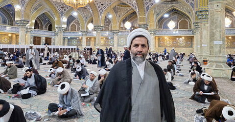 تصاویر/ برگزاری آزمون کتبی تدریس سطح یک حوزه علمیه قم