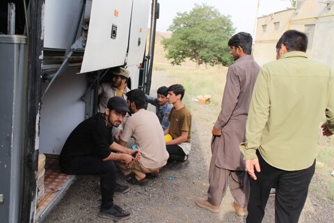 تصاویر/ اردوی زیارتی تفریحی طلاب مدرسه علمیه المهدی(عج) آران و بیدگل