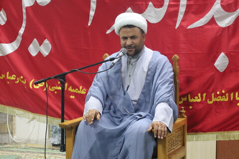 تصاویر/ عزاداری شهادت امام جواد (ع) در مدرسه علمیه النبی (ص) بندرعباس