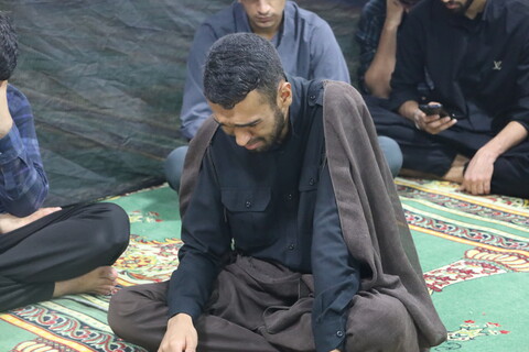 تصاویر/ عزاداری شهادت امام جواد (ع) در مدرسه علمیه النبی (ص) بندرعباس