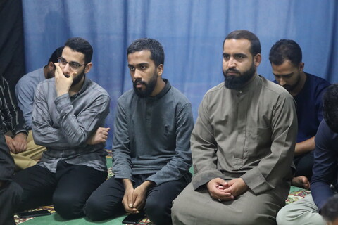 تصاویر/ عزاداری شهادت امام جواد (ع) در مدرسه علمیه النبی (ص) بندرعباس